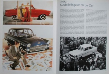 Bartels "Das Opel Kapitaen Buch" Opel-Carhistory 1987 (6666)